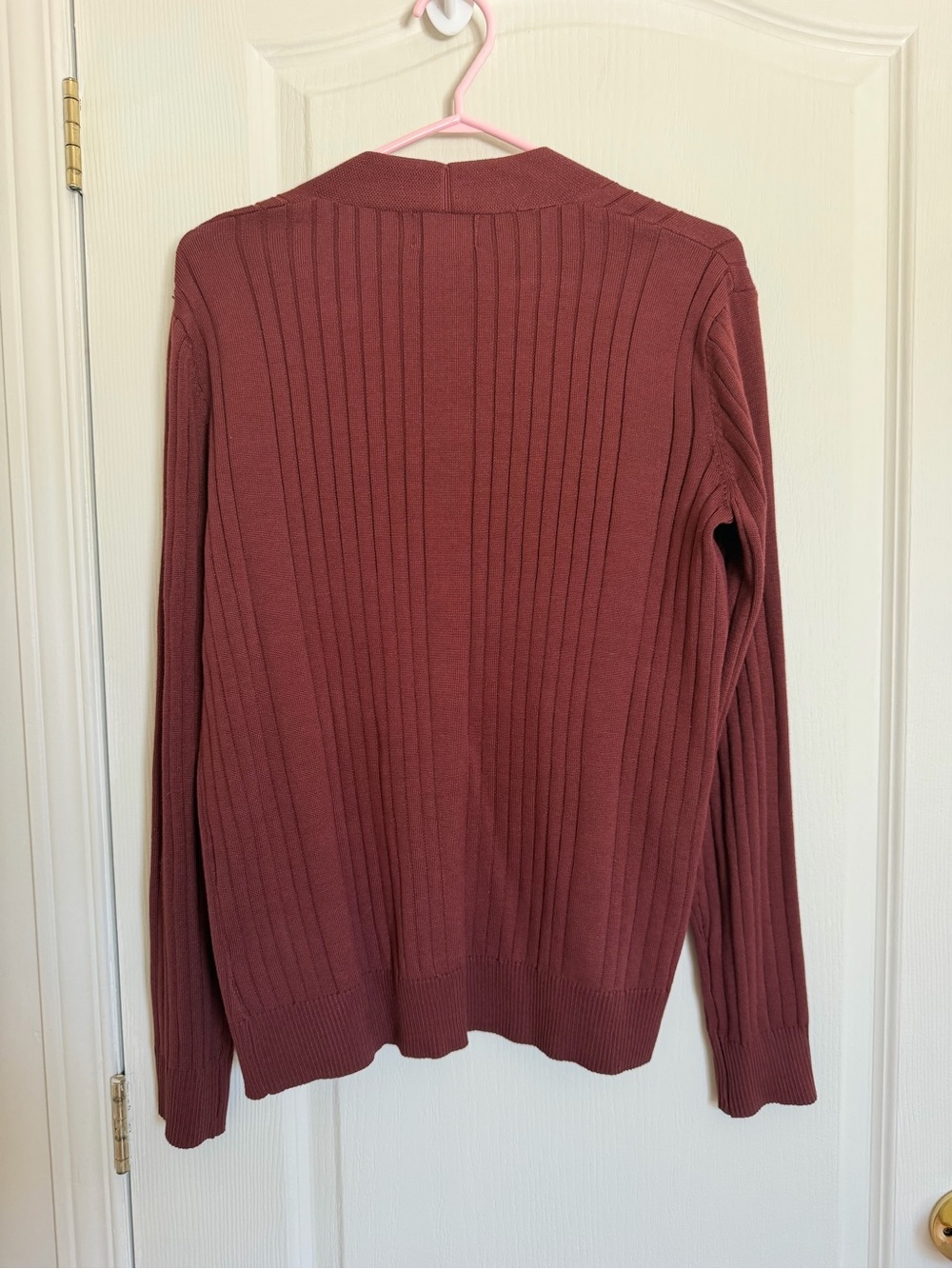 Lands' End Women's Ribbed Open Front Cardigan - - Picture 2 of 2